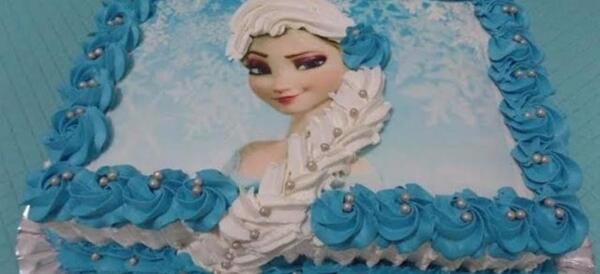 عکس کیک تولد السا آنایی
