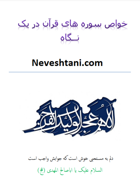 عکس سوره های قران کریم