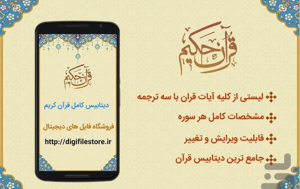 عکس سوره های قران کریم