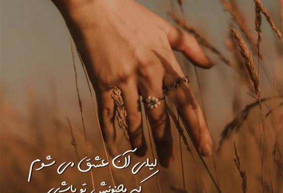 عکس نوشته لیلی مجنون