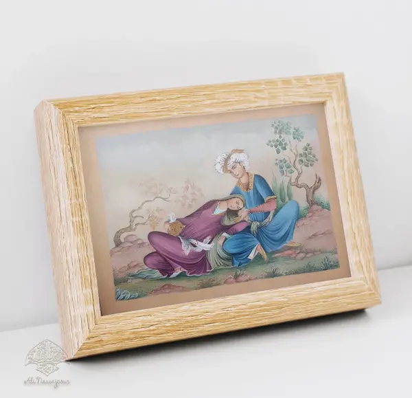 عکس لیلی مجنون نقاشی