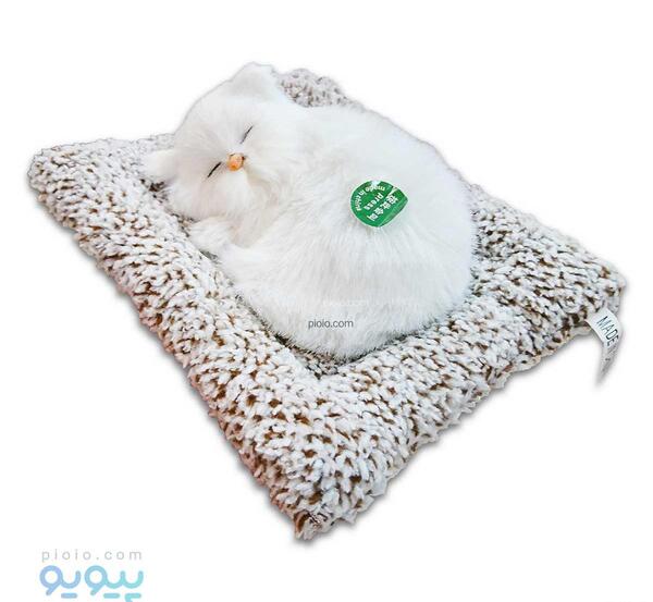 عکس عروسک گربه خوابیده
