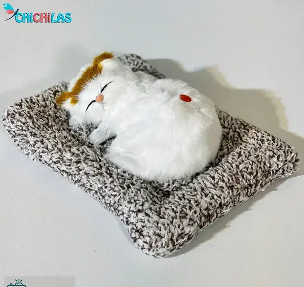عکس عروسک گربه خوابیده