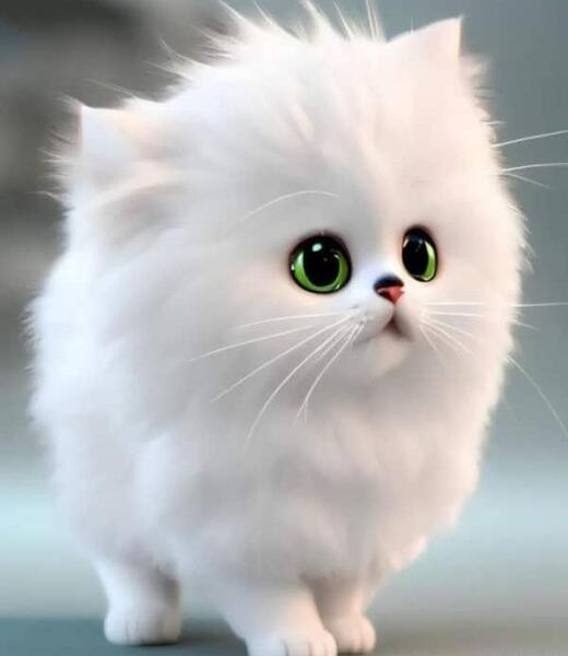 عکس گربه دخترانه کیوت