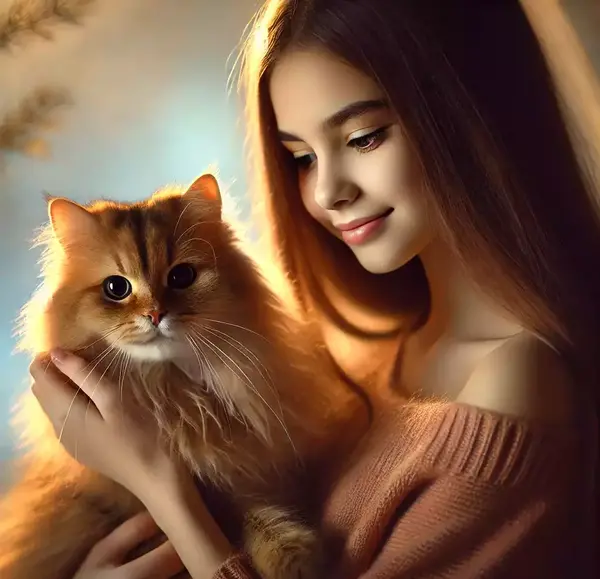 عکس پروفایل گربه دخترانه