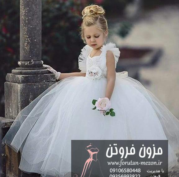 عکس لباس عروس بچه گانه کوچک
