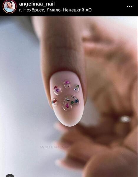 عکس پنجه گربه روی ناخن