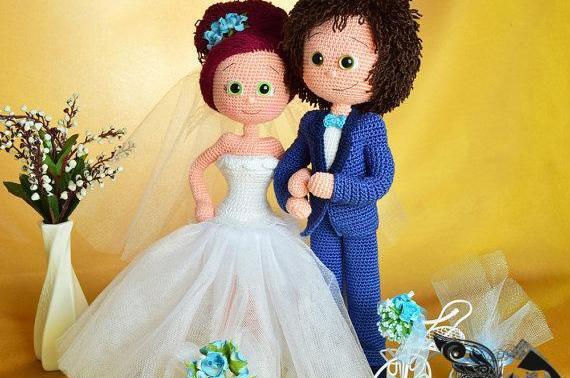 عکس لباس عروس برای عروسک