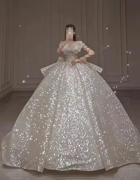 عکس لباس عروس برای عروسک