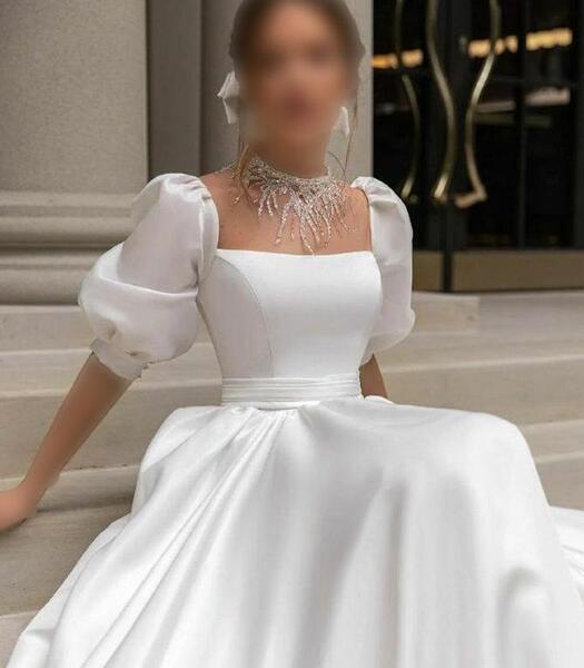 عکس لباس عروس شیک ساده
