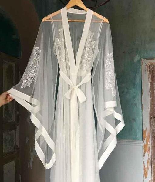عکس لباس خواب عروس جلو باز