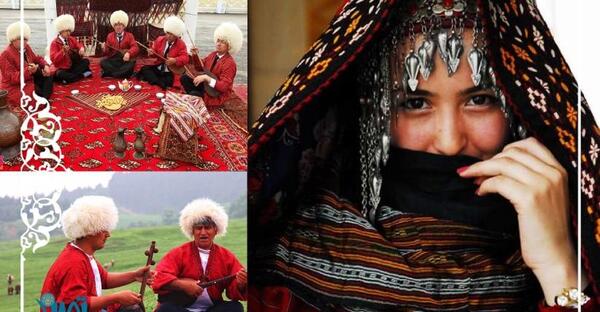 عکس مدل لباس عروس ترکمنی