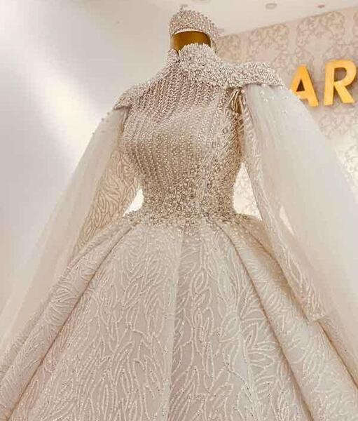 عکس مدل لباس عروس ترکمنی