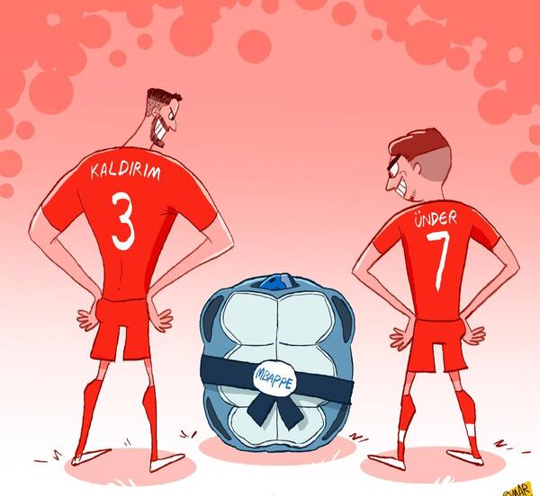 عکس امباپه با لباس لاک پشت های نینجا