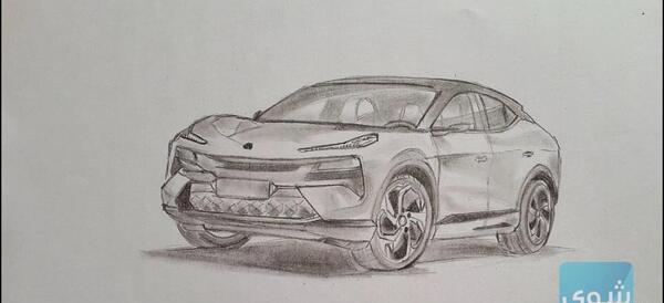 عکس نقاشی لامبورگینی آسان