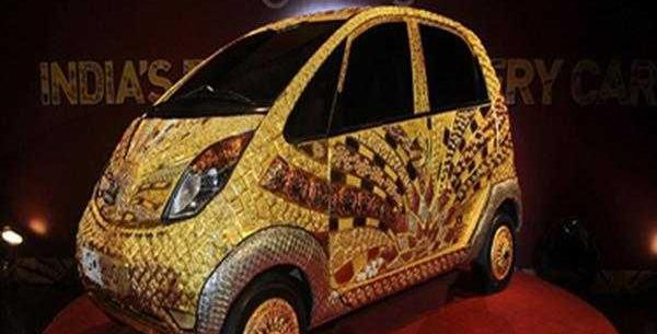 عکس ماشین طلای لامبورگینی