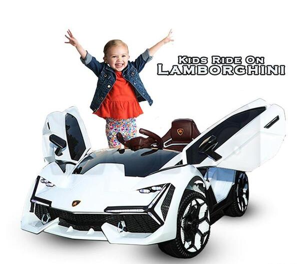 عکس ماشین شارژی لامبورگینی صورتی