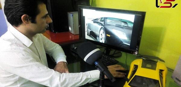 عکس لامبورگینی داخلی