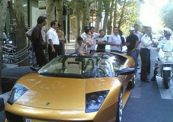 عکس لامبورگینی در تهران قیمت