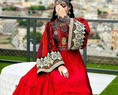 عکس دختر با لباس افغانی برای پروفایل