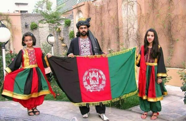 عکس دختر با لباس افغانی برای پروفایل