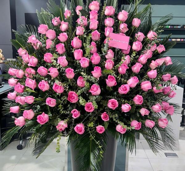 عکس گل رز آبی بنفش