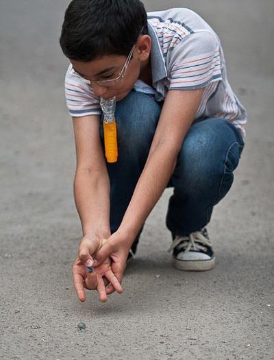 عکس تیله ی گاوی