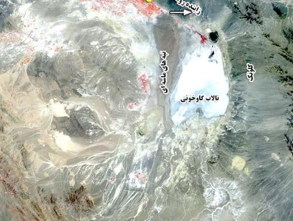 عکس باتلاق گاوخونی