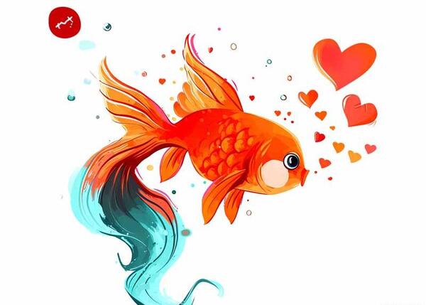 عکس گربه ماهی کارتونی