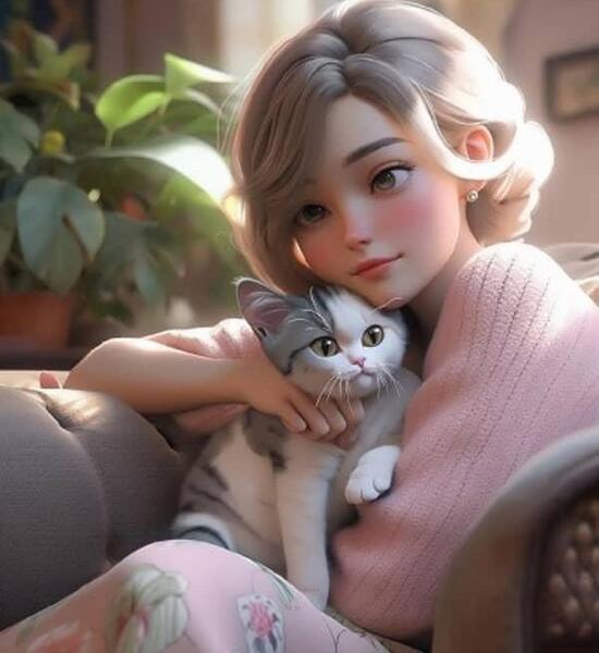 عکس فیک گربه سیاه