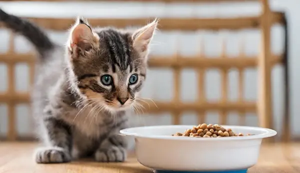 عکس غذای بچه گربه