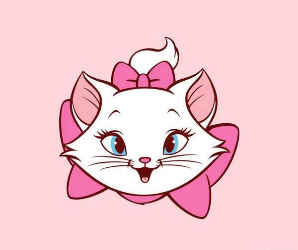عکس گربه ملوس صورتی