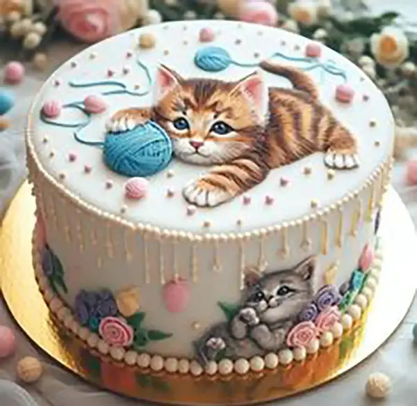 عکس گربه برای تولد