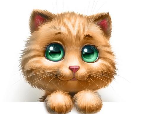 دانلود عکس گربه انیمیشنی