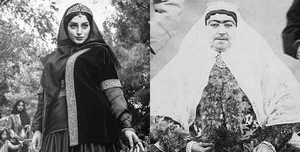 عکس مادر ناصرالدین شاه در جیران