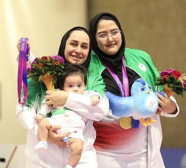 عکس مادر و نوزاد ایرانی