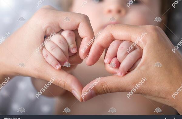 عکس مادر و نوزاد تازه متولد شده