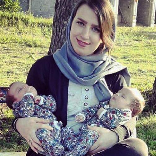 عکس مادر و بچه ایرانی