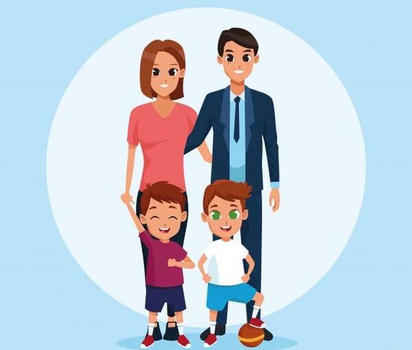 عکس مادر و بچه کارتونی