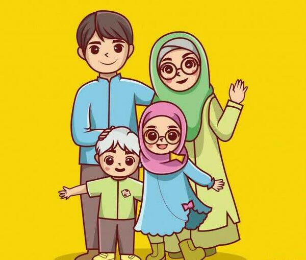 عکس مادر و بچه کارتونی