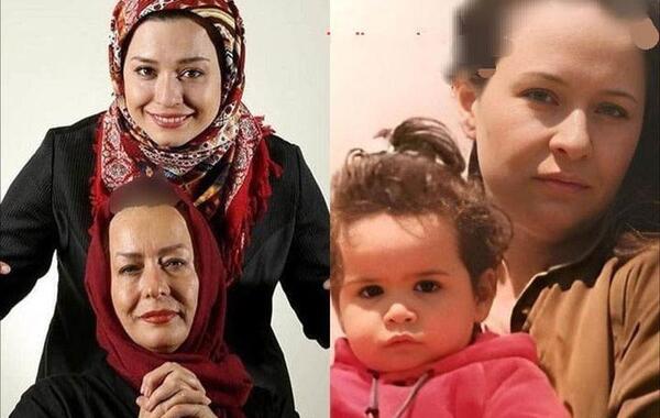 عکس مادر و پدر مهراوه شریفی نیا