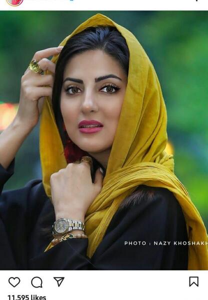 عکس مادر هلیا امامی