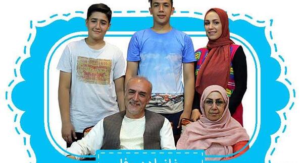 عکس مادر هلیا خزایی