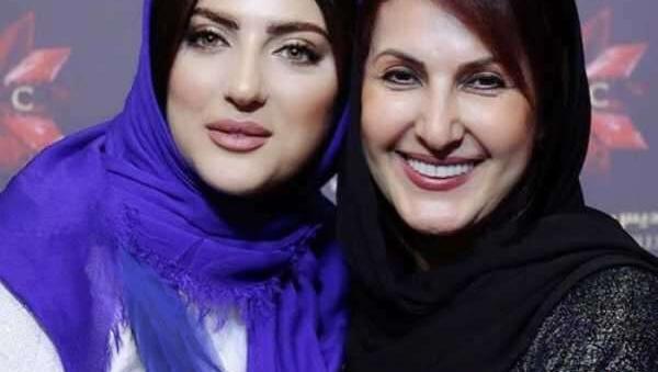 عکس پدر و مادر هلیا حسینی