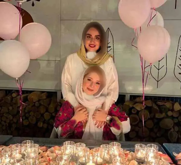 عکس پدر و مادر هانیه غلامی