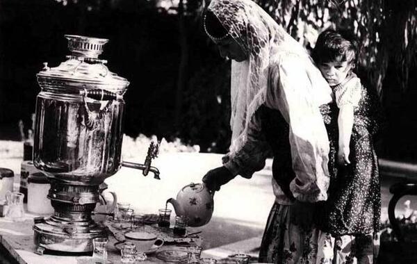 عکس مادر و بچه قدیمی