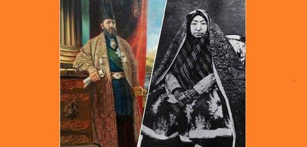 عکس واقعی مهدعلیا مادر ناصرالدین شاه