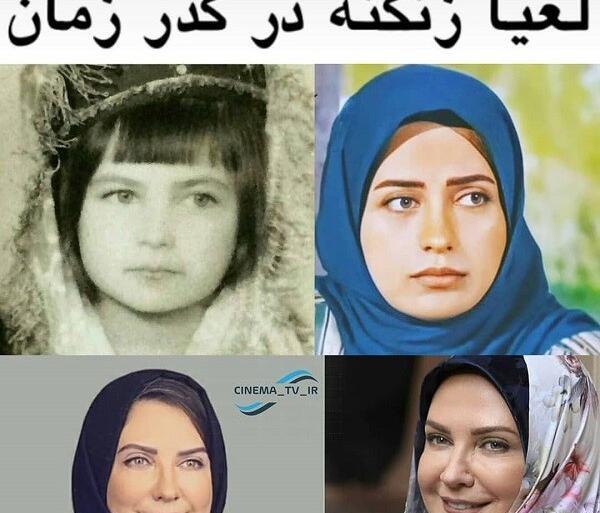 عکس مهدیه موسوی مادر لعیا زنگنه