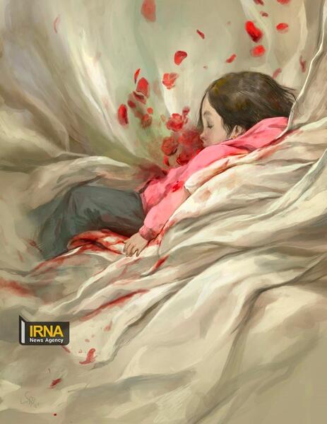 عکس مادر گوشواره قلبی
