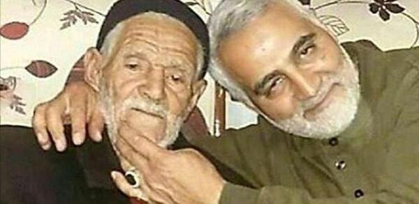 عکس پدر و مادر قاسم سلیمانی